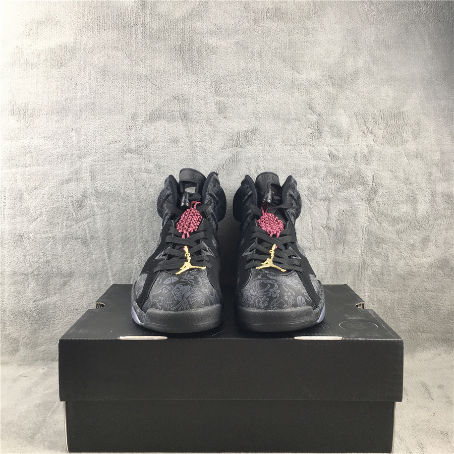 New Air Jordan 6 SD WMNS Singles Day Black Shoes